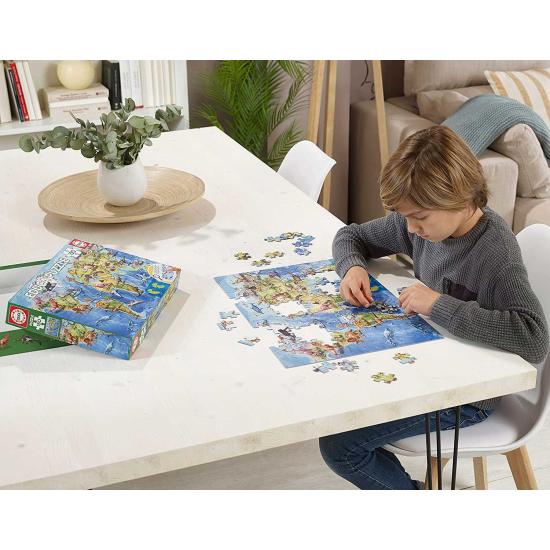 Educa Weltkartenpuzzle Dinosaurier 150 Teile Educa Weltkartenpuzzle Dinosaurier 150 Teile