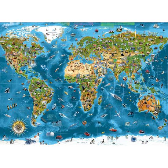 Puzzle Educa Wunder der Welt 12000 Teile