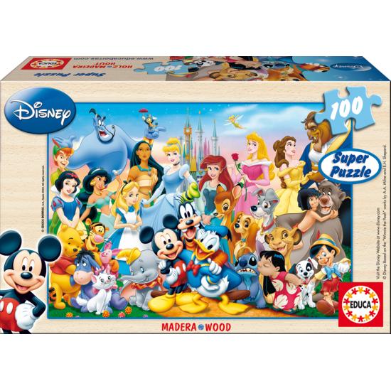 Educa Wonderful Disney World Puzzle 100 Teile