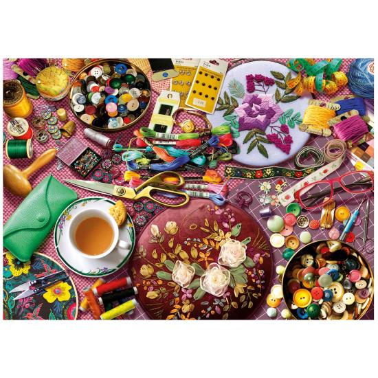 Puzzle Educa Nähtisch 2000 Teile