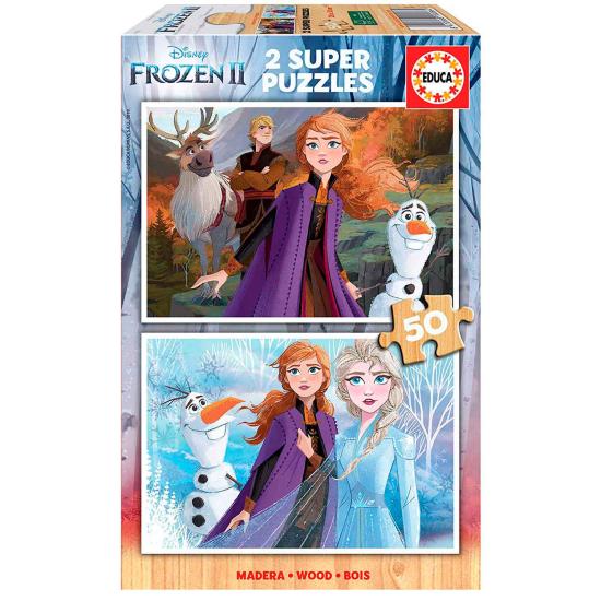 Educa Frozen 2 Puzzle mit 2 x 50 Teilen