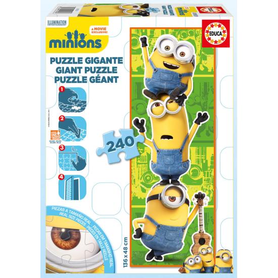 Educa Minions Riesenpuzzle mit 240 Teilen