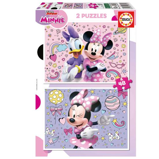 Educa Minnie Puzzle 2 x 48 Teile