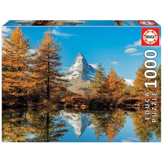 Educa Monte Cervino im Herbst Puzzle mit 1000 Teilen