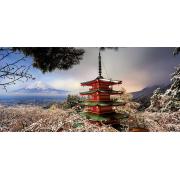 Educa Monte Fuji und Chureito Pagode, Japan 3000-teiliges Puzzle