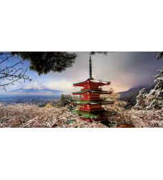 Educa Monte Fuji und Chureito Pagode, Japan 3000-teiliges Puzzle