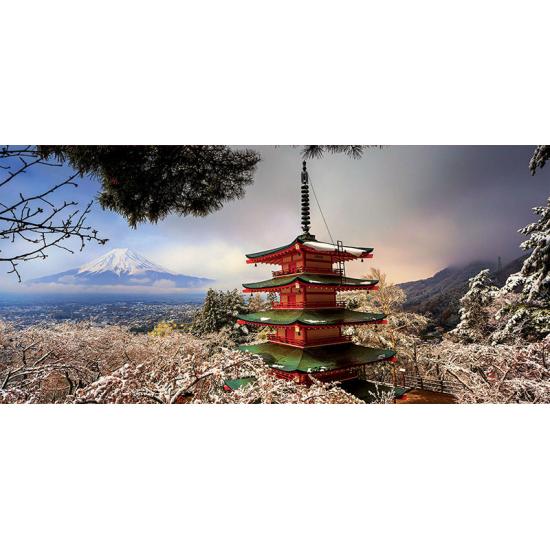Educa Monte Fuji und Chureito Pagode, Japan 3000-teiliges Puzzle
