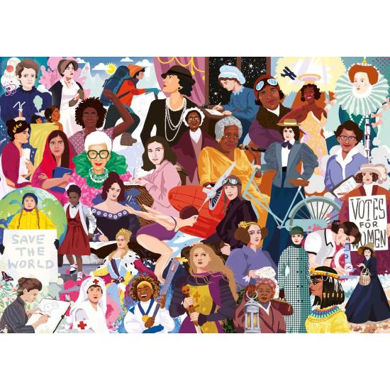 Puzzle Educa Ikonische Frauen 1000 Teile