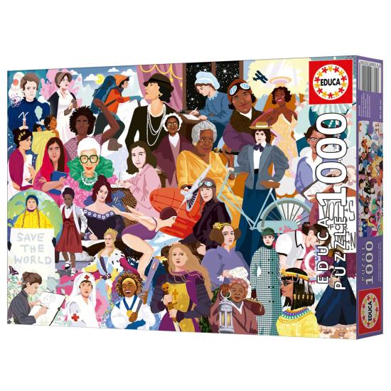 Puzzle Educa Ikonische Frauen 1000 Teile