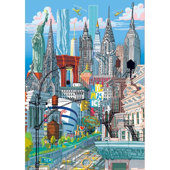 Educa New York Puzzle 1000 Teile