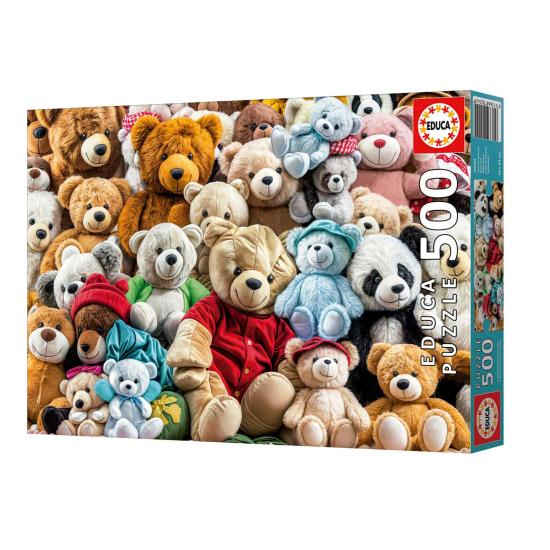 Puzzle Educa Teddybären 500 Teile