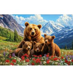 Puzzle Educa Grizzlybären In Kanada 1000 Teile
