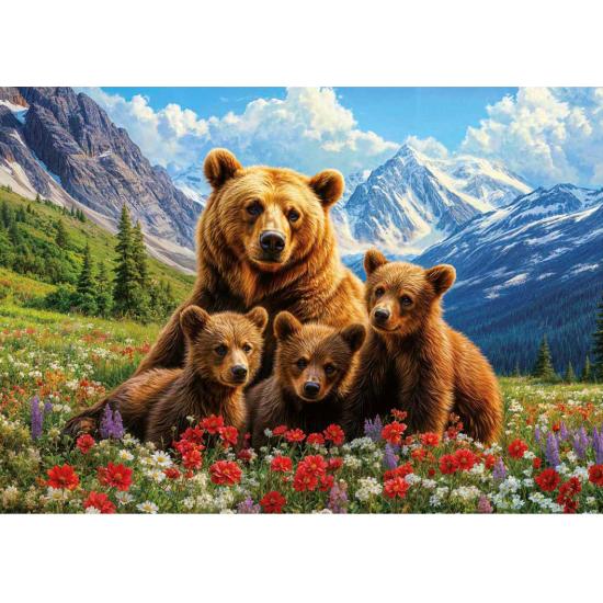 Puzzle Educa Grizzlybären In Kanada 1000 Teile