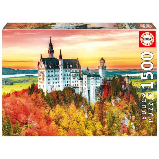 Educa Herbst in Neuschwanstein Puzzle mit 1500 Teilen