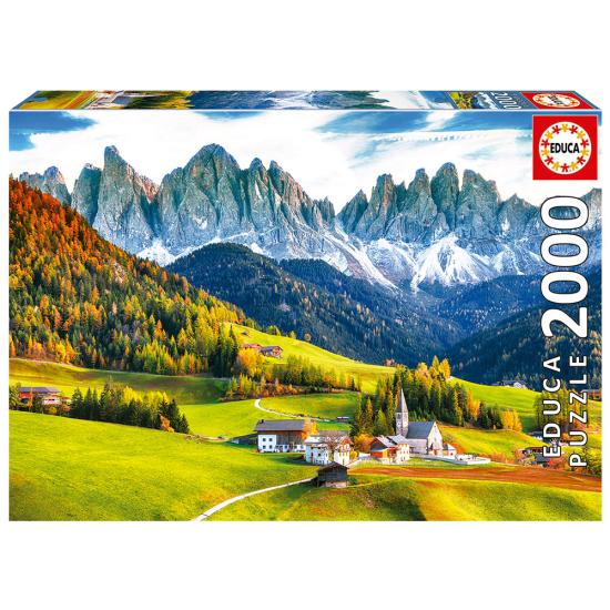 Educa Herbst in den Dolomiten Puzzle mit 2000 Teilen