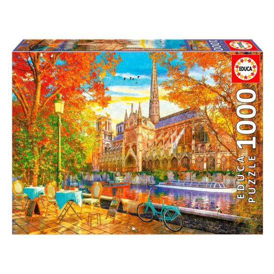 Puzzle Educa Herbst in Notre Dame 1000 Teile