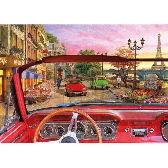 Puzzle Educa Paris Aus dem Auto 1500 Teile