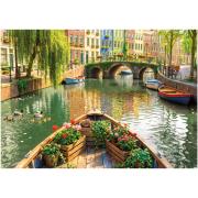 Puzzle Educa Bootsfahrt In Amsterdam 1000 Teile