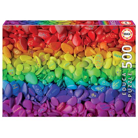 Educa Coloured Stones Puzzle mit 500 Teilen