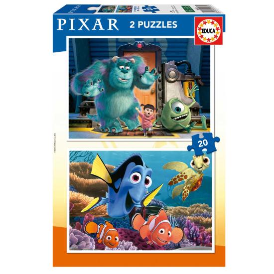 Educa Pixar Puzzle 2 x 20 Teile