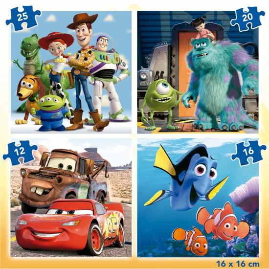 Educa Pixar Progressives Puzzle 12+16+20+25 Teile Educa Pixar Progressives Puzzle 12+16+20+25 Teile