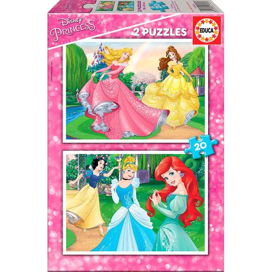 Educa Preciosas Disney-Puzzle mit 2 x 20 Teilen