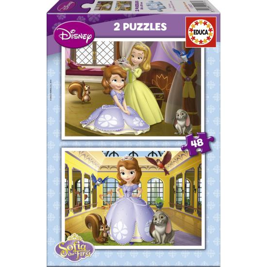 Educa Prinzessin Sofia Puzzle 2 x 48 Teile Educa Prinzessin Sofia Puzzle 2 x 48 Teile