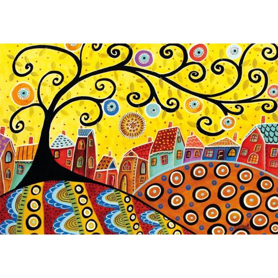 Educa Blumenstadt-Puzzle 1000 Teile