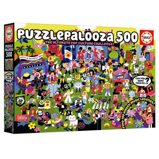 Puzzle Educa Puzzlepalooza 500 Teile