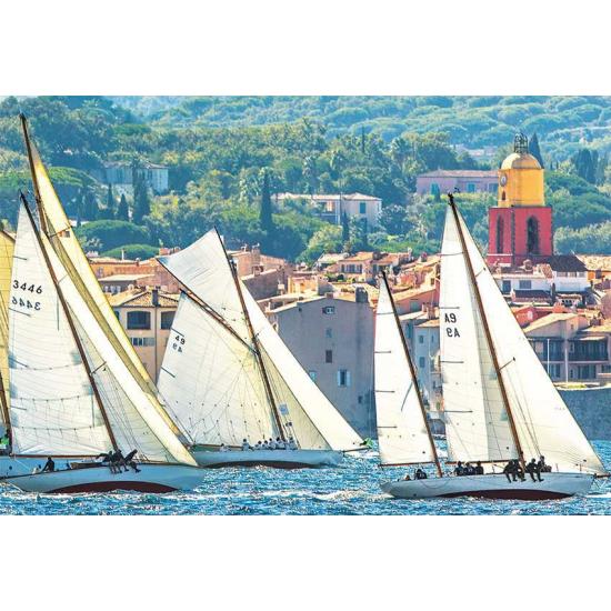 Puzzle Educa Regatta in Saint-Tropez 1000 Teile