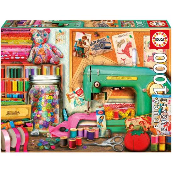 Educa Sewing Corner Puzzle 1000 Teile