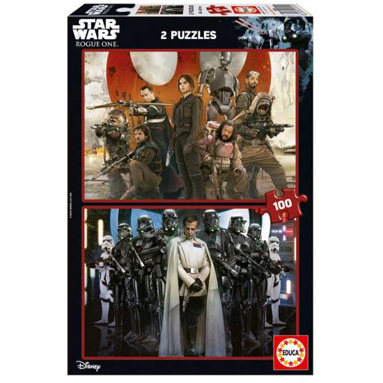Educa Rogue One Star Wars Puzzle 2 x 100 Teile