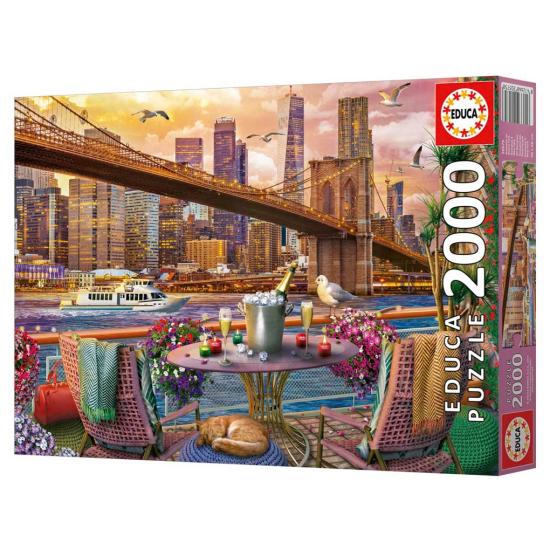 Puzzle Educa Romantik In New York 2000 Teile