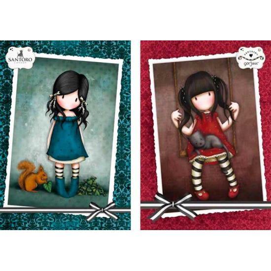 Puzzle Educa Gorjuss, Ruby + You Buy My Love 2 x 500 Teile