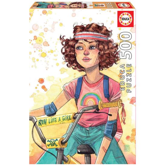 Educa Run Like a Girl Puzzle 500 Teile