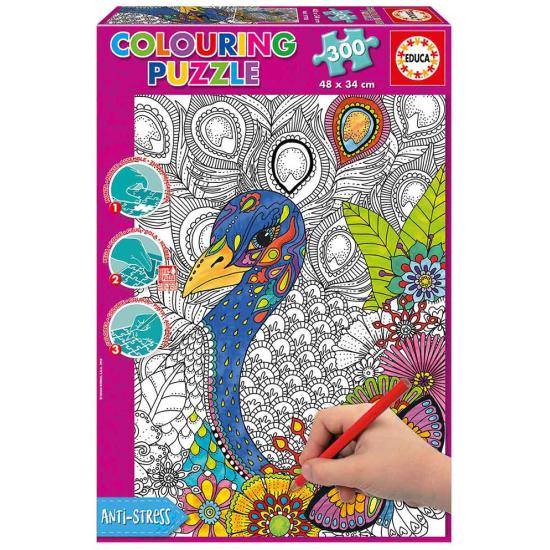 Educa Safari Color Me Puzzle 300 Teile