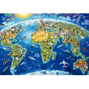 Educa Puzzle Symbole der Welt 2000 Teile