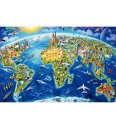 Puzzle Educa Symbole der Welt (Miniaturteile) 1000 Teile