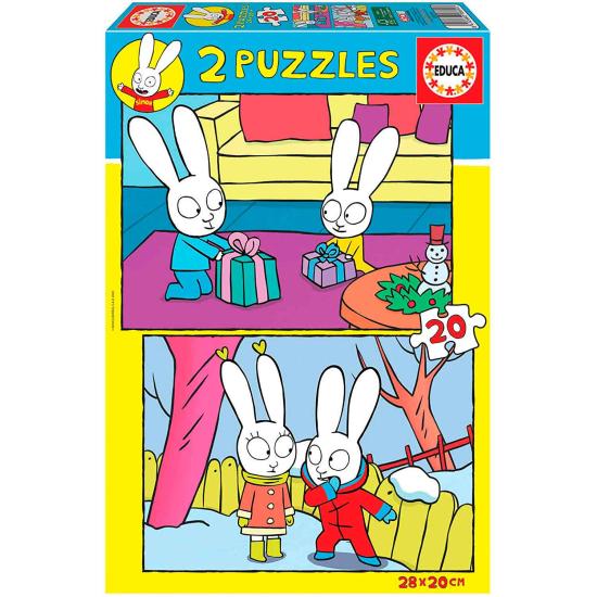 Educa Simon Puzzle 2 x 20 Teile