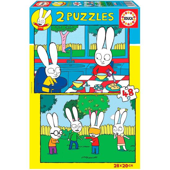 Educa Simon Puzzle 2 x 48 Teile