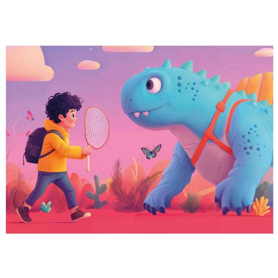 Puzzle Educa Süße Dinosaurier Progressiv 20+40+60+80 Teile