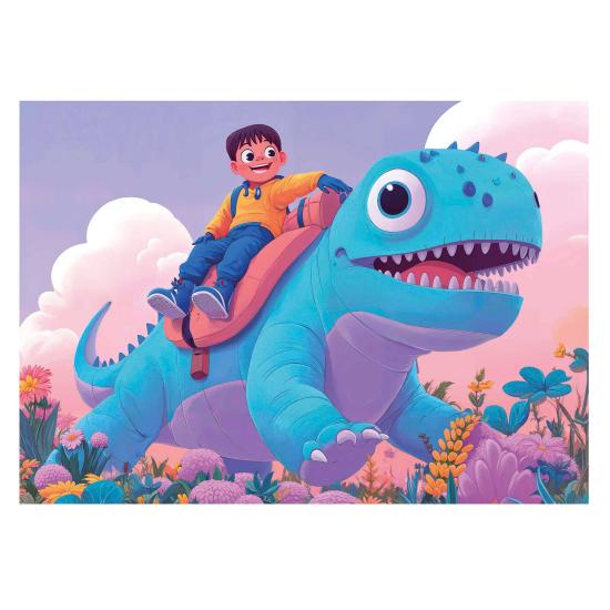 Puzzle Educa Süße Dinosaurier Progressiv 20+40+60+80 Teile