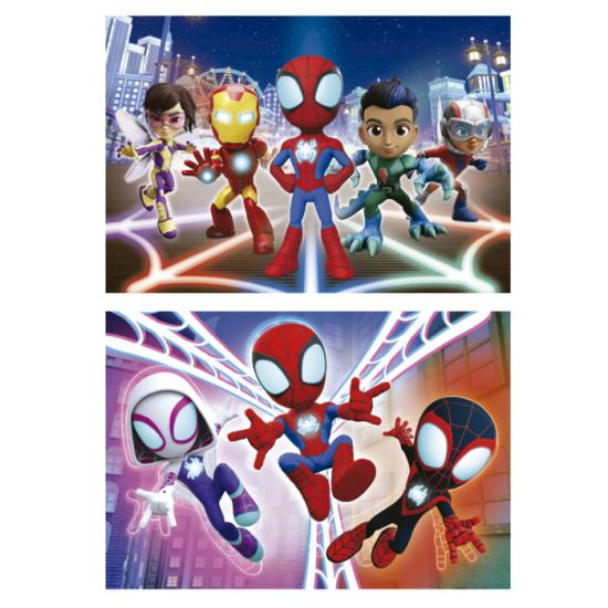 Educa Spidey and Amazing Friends 2x16-teiliges Holzpuzzle