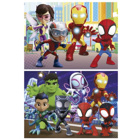 Educa Spidey and Friends Puzzle 2 x 48 Teile
