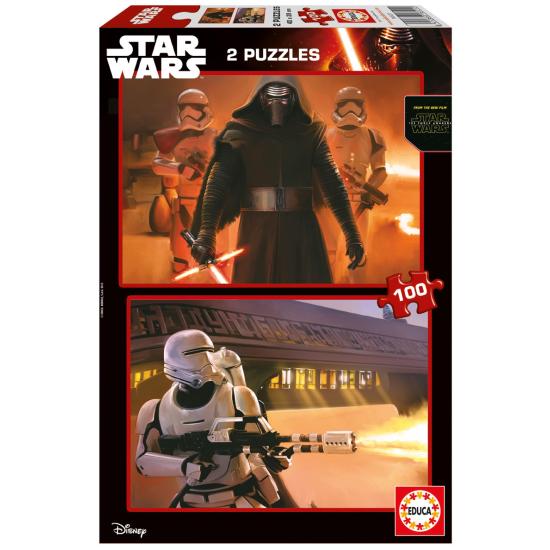 Puzzle Educa Star Wars Episode VII 2 x 100 Teile