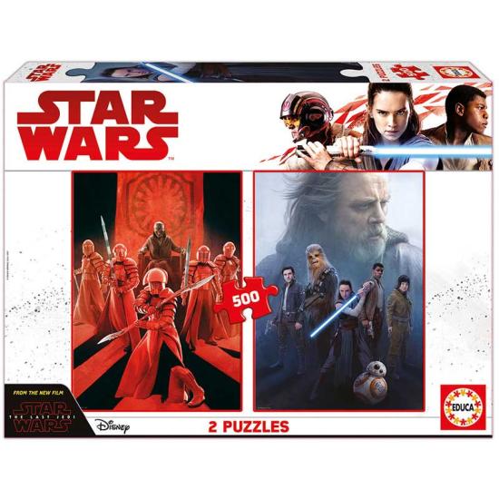 Puzzle Educa Star Wars Episode VIII 2 x 500 Teile
