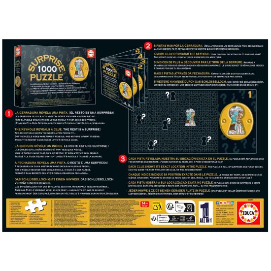 Puzzle Educa Surprise Knights Round Table 1000 Teile