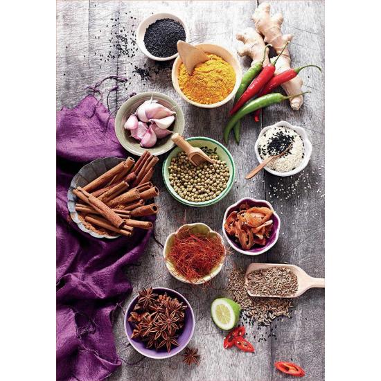 Educa Puzzle-Sortiment an Gewürzen mit 1000 Teilen