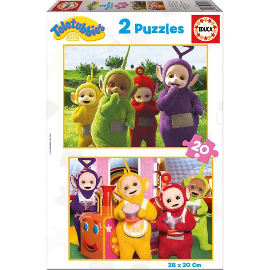 Educa Teletubies-Puzzle mit 2 x 20 Teilen Educa Teletubies-Puzzle mit 2 x 20 Teilen