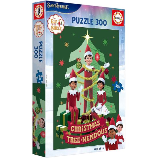 Puzzle Educa The Elf on the Shelf  300 Teile